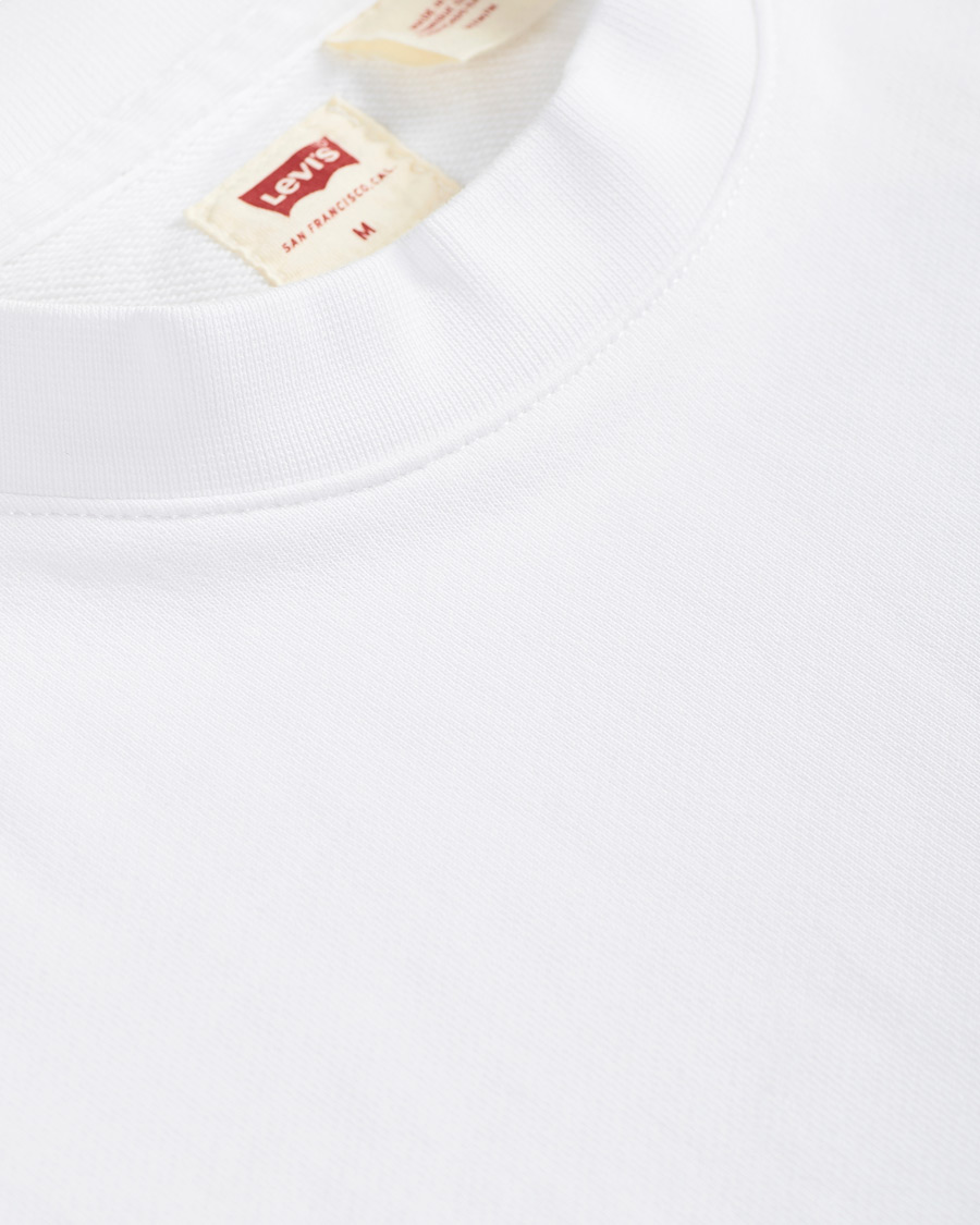 Herr | Tröjor | Levi's | Red Tab Crew Neck Sweatshirt White