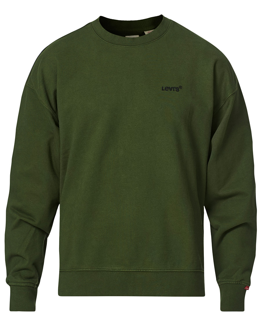 Herr | Tröjor | Levi's | Red Tab Crew Neck Sweatshirt Rifle Green