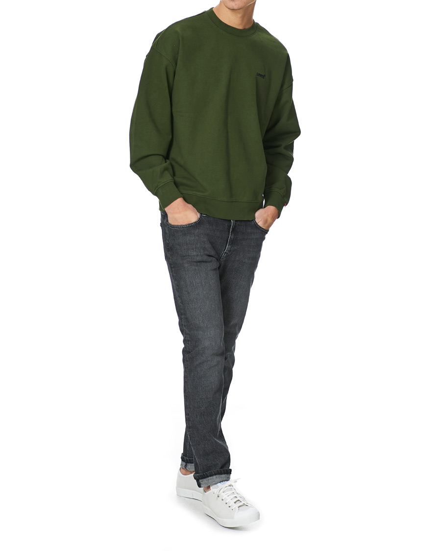 Herr | Tröjor | Levi's | Red Tab Crew Neck Sweatshirt Rifle Green