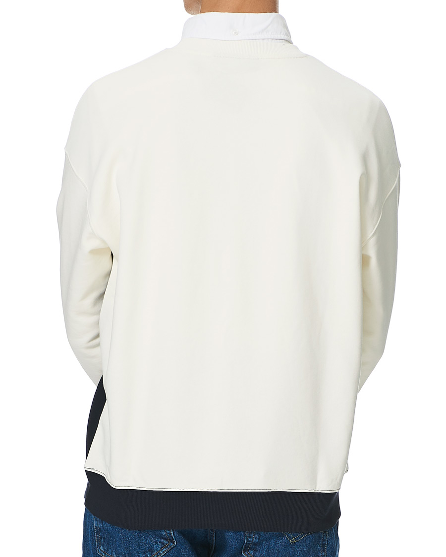 Herr | Tröjor | Morris | Warwick Logo Sweatshirt Off White