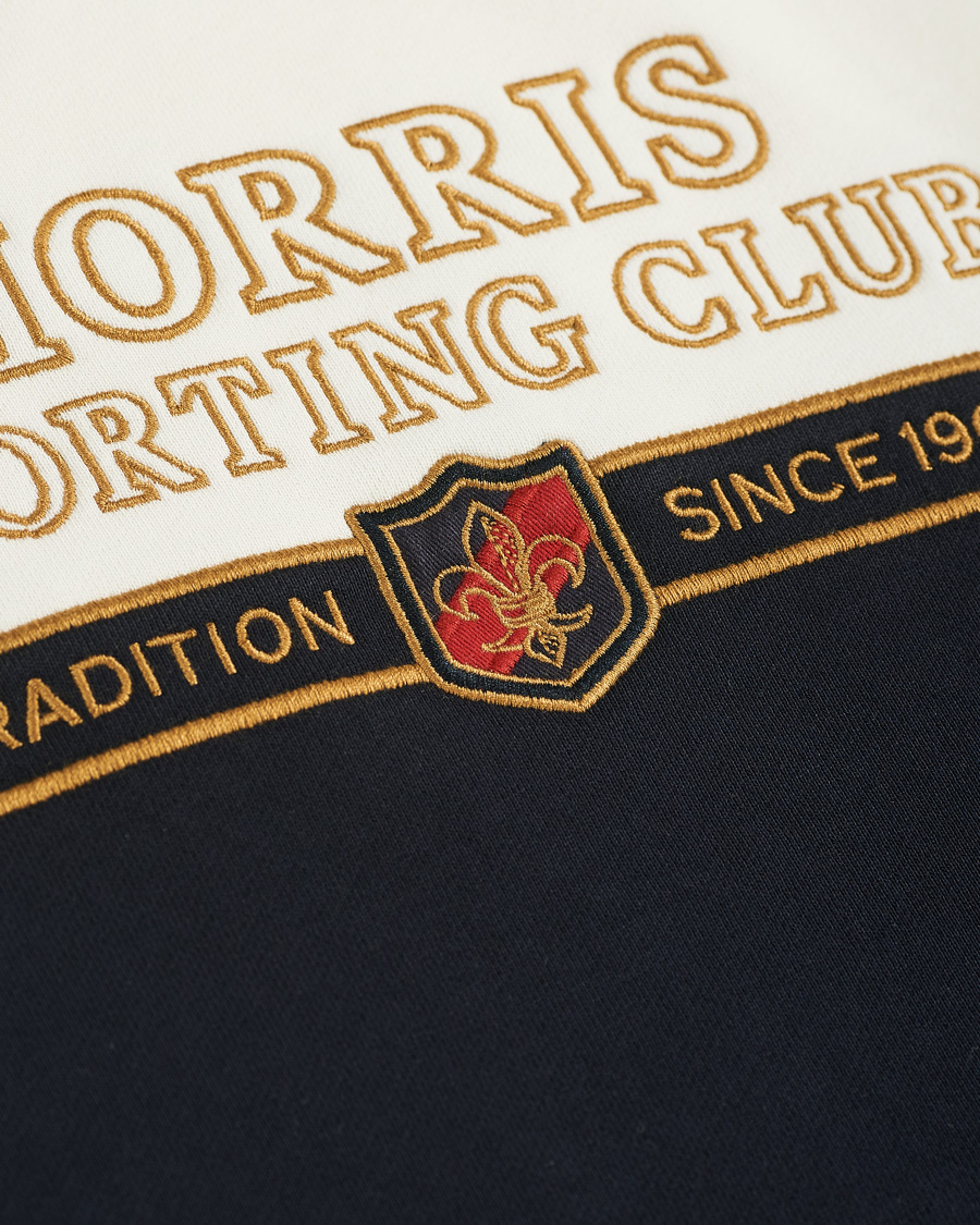 Herr | Tröjor | Morris | Warwick Logo Sweatshirt Off White
