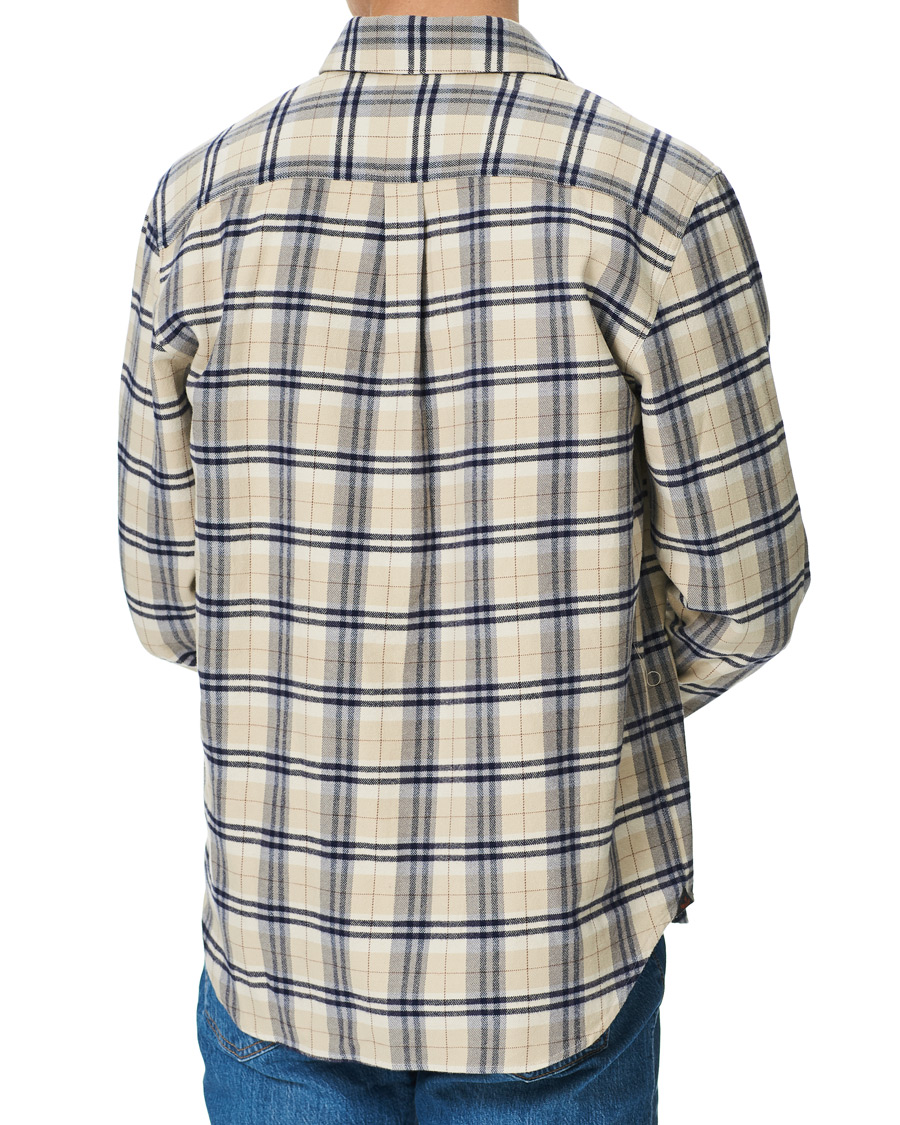 Herr | Skjortor | Morris | Holiday Brushed Cotton Overshirt Khaki