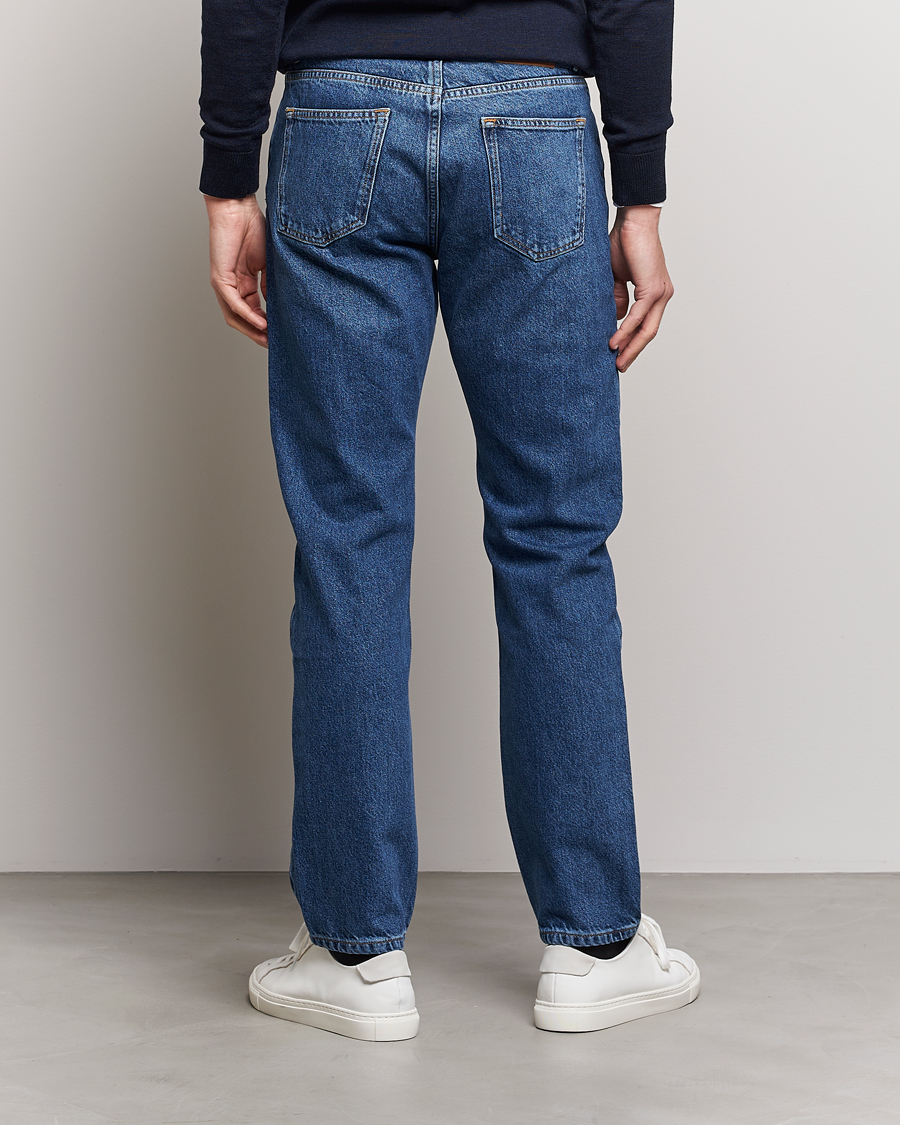 Herr | Jeans | Morris | Jermyn Cotton Jeans Blue