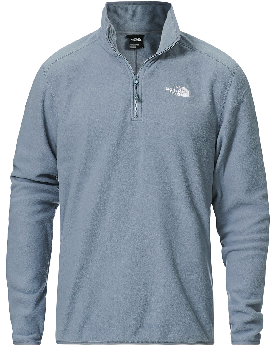 Herr | Tröjor | The North Face | 100 Glacier Half Zip Tradewinds Grey