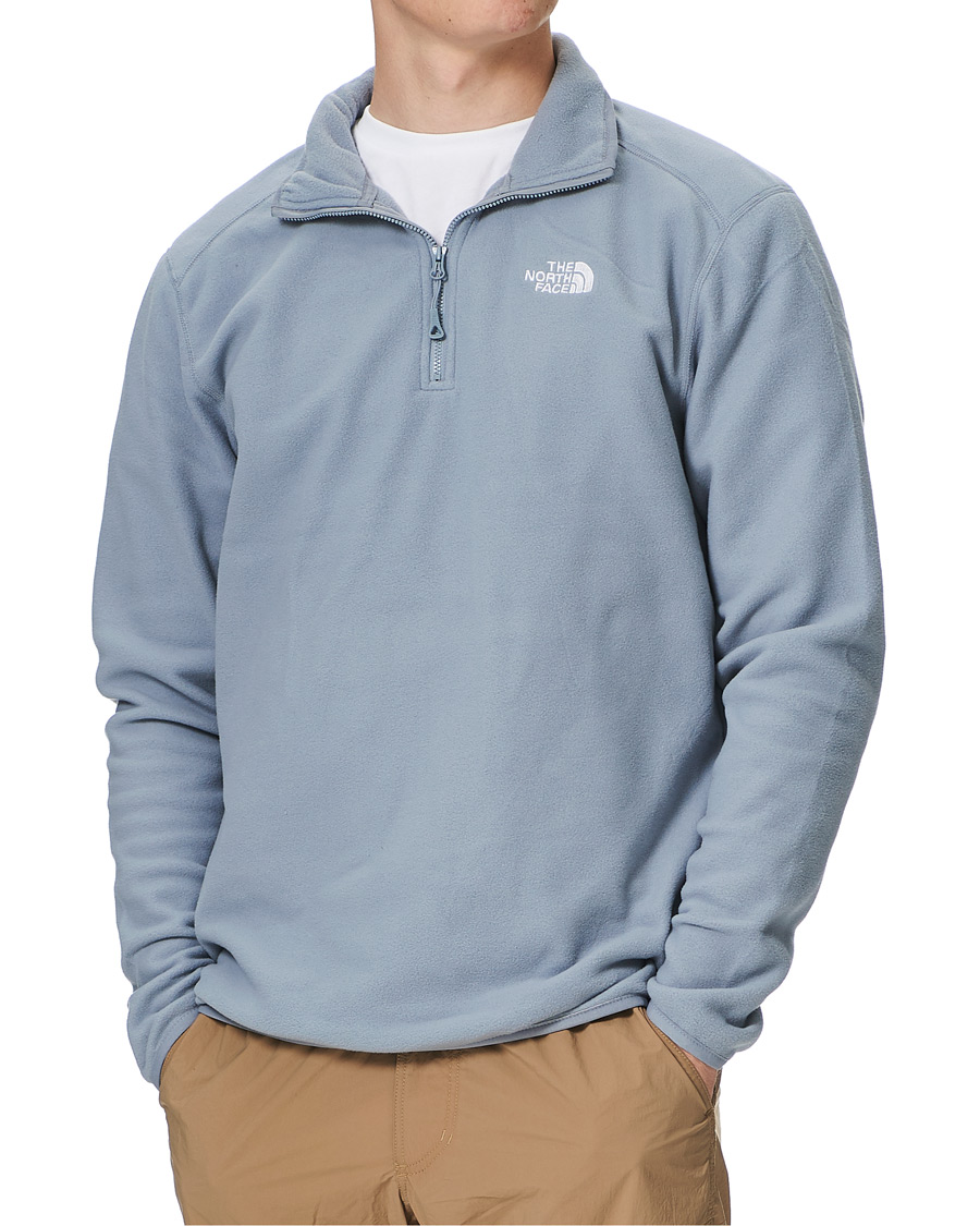 Herr | Tröjor | The North Face | 100 Glacier Half Zip Tradewinds Grey