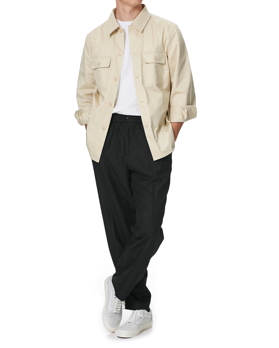 Herr | Skjortor | Filippa K | Oscar Cotton Shirt Soft Beige
