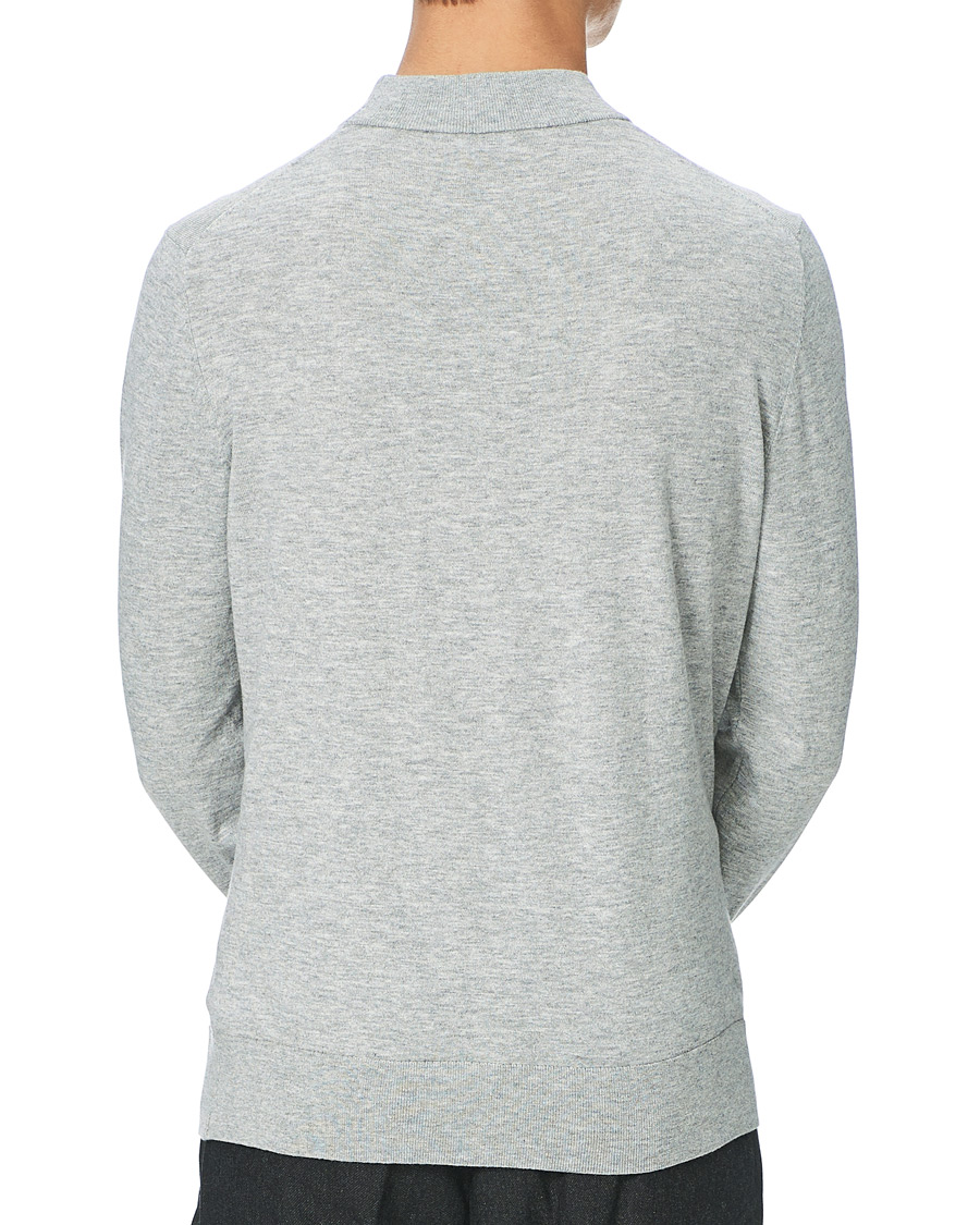 Herr | Tröjor | Filippa K | Eli Sweater Light Grey Melange
