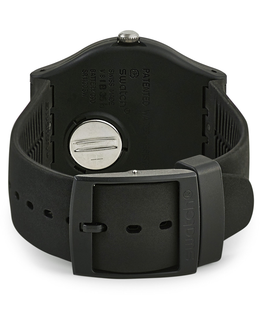 Herr | Swatch Black Lacquered Again | Swatch | Black Lacquered Again