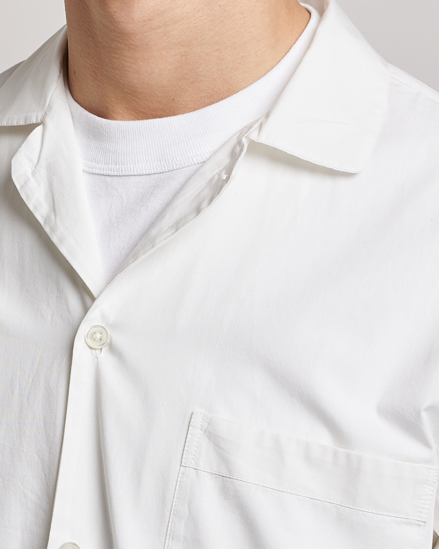 Herr | Pyjamas & Morgonrockar | Tekla | Poplin Pyjama Shirt Alabaster White