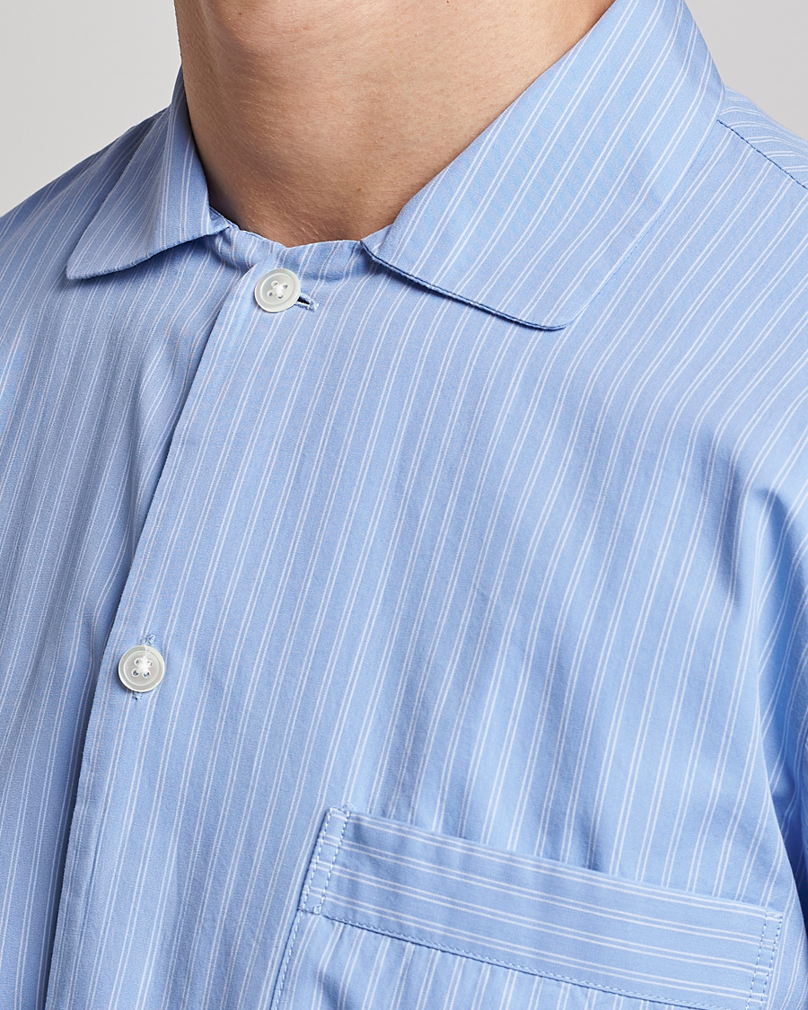 Herr | Pyjamas & Morgonrockar | Tekla | Poplin Pyjama Shirt Pin Stripes
