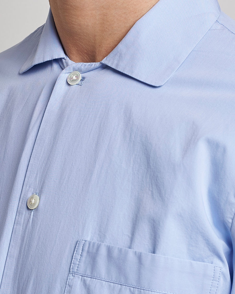 Herr | Pyjamas & Morgonrockar | Tekla | Poplin Pyjama Shirt Light Blue