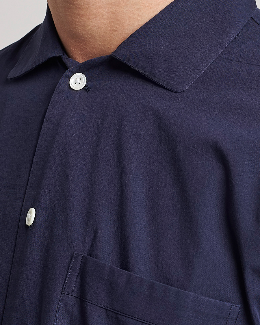 Herr | Pyjamas & Morgonrockar | Tekla | Poplin Pyjama Shirt True Navy