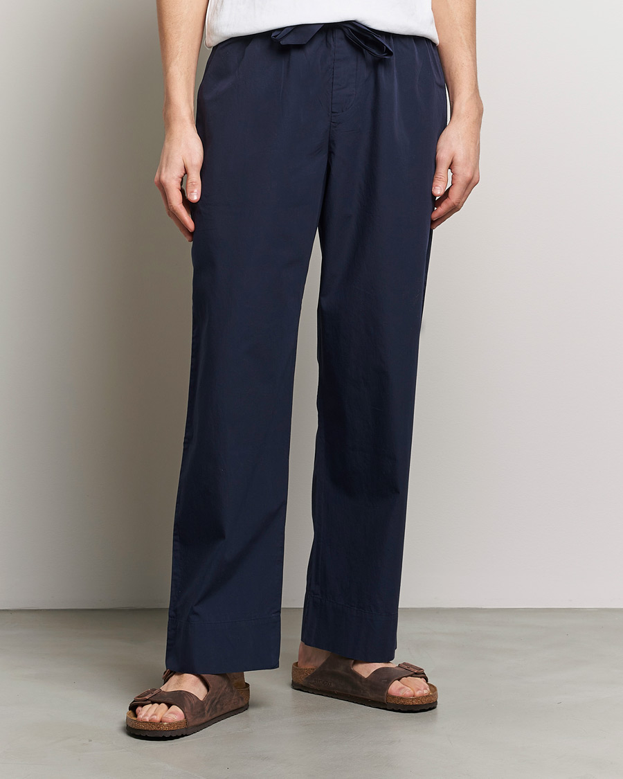 Herr | Pyjamas | Tekla | Poplin Pyjama Pants True Navy