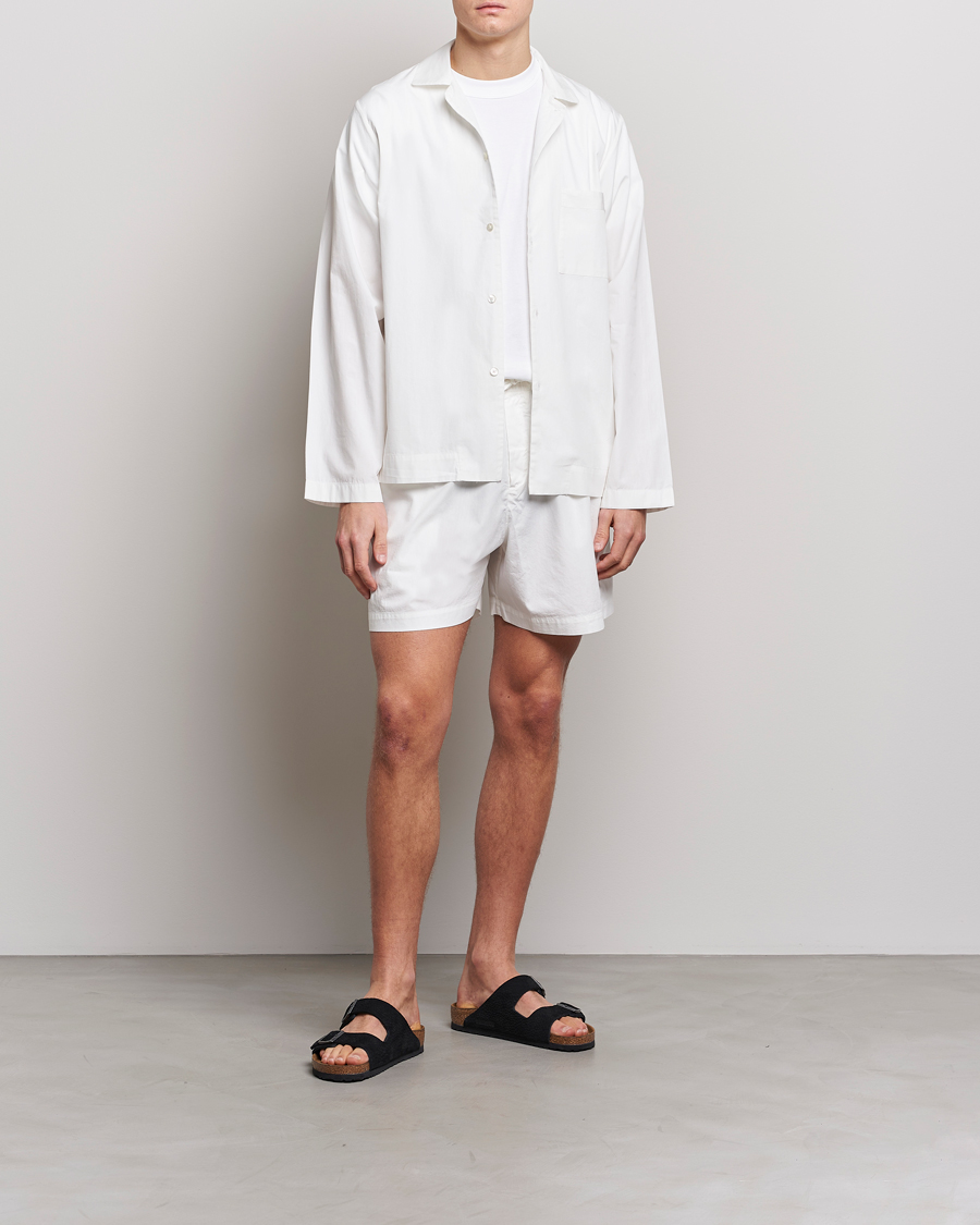 Herr | Pyjamas & Morgonrockar | Tekla | Poplin Pyjama Shorts Alabaster White