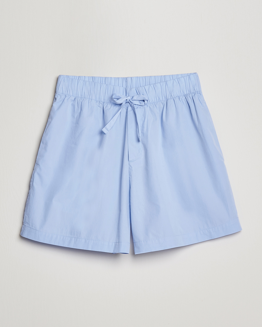Herr | Pyjamas & Morgonrockar | Tekla | Poplin Pyjama Shorts Light Blue