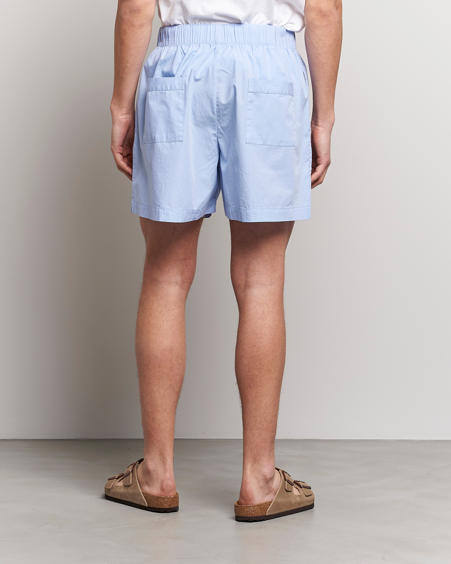 Herr | Pyjamas & Morgonrockar | Tekla | Poplin Pyjama Shorts Light Blue