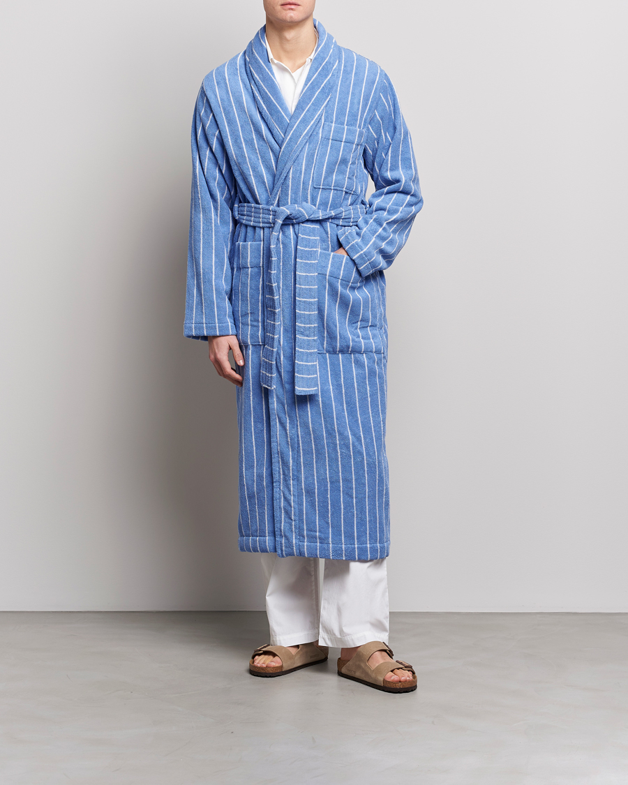 Herr | Pyjamas & Morgonrockar | Tekla | Organic Terry Classic Bathrobe Marseille