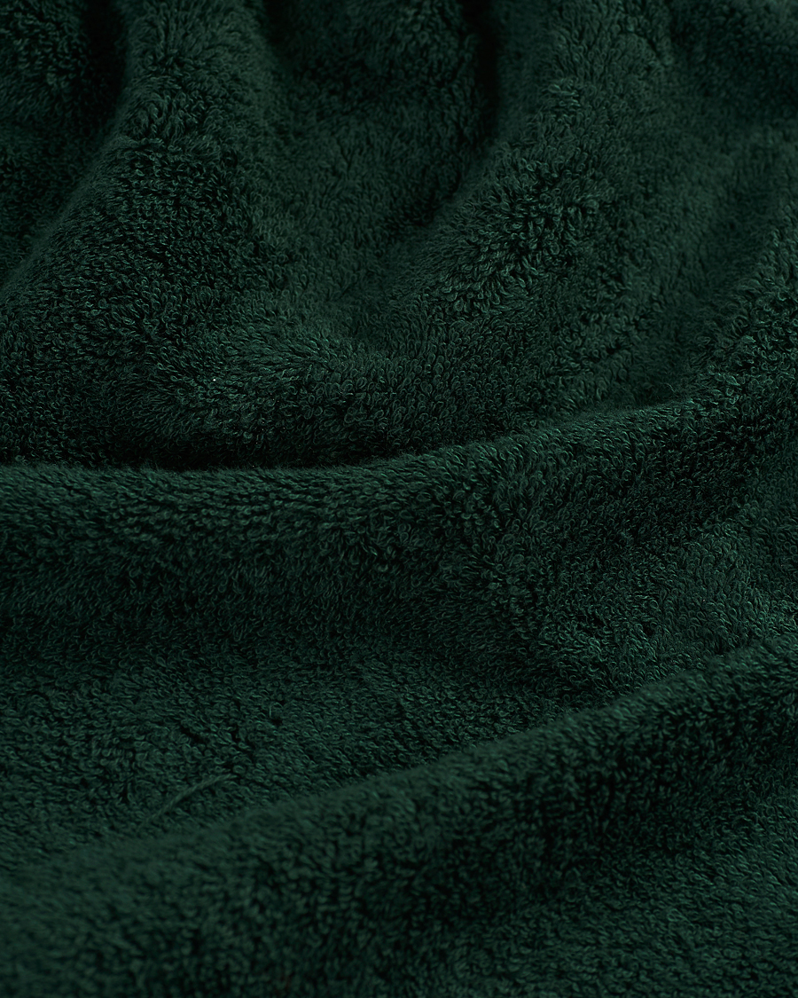 Herr | Textilier | Tekla | Organic Terry Hand Towel Forest Green