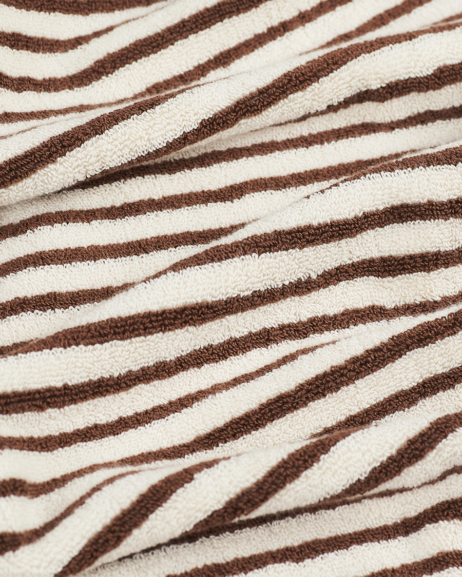 Herr | Textilier | Tekla | TeklaOrganic Terry Hand TowelKodiak Stripes