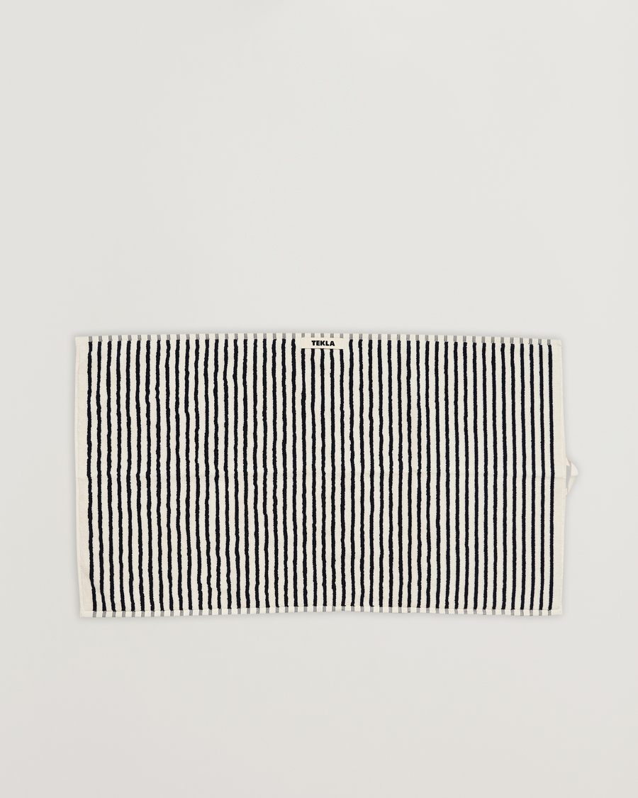 Herr | Textilier | Tekla | Organic Terry Hand Towel Sailor Stripes