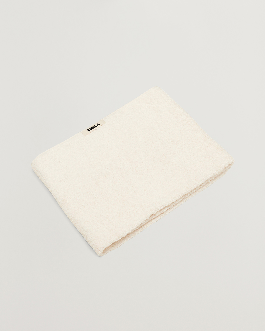 Herr | Tekla | Tekla | Organic Terry Bath Towel Ivory
