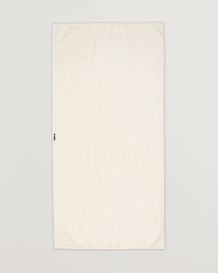 Herr | Tekla | Tekla | Organic Terry Bath Towel Ivory