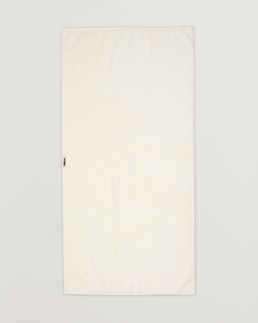 Herr | Textilier | Tekla | Organic Terry Bath Towel Ivory