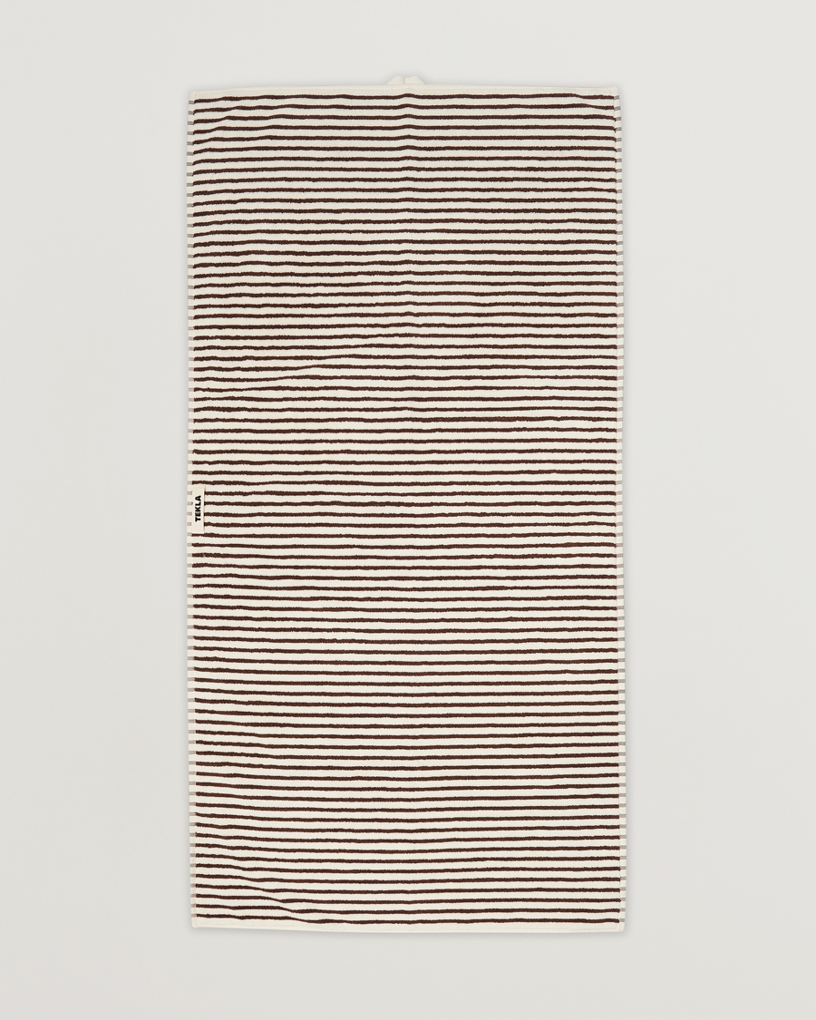 Herr |  | Tekla | Organic Terry Bath Towel Kodiak Stripes