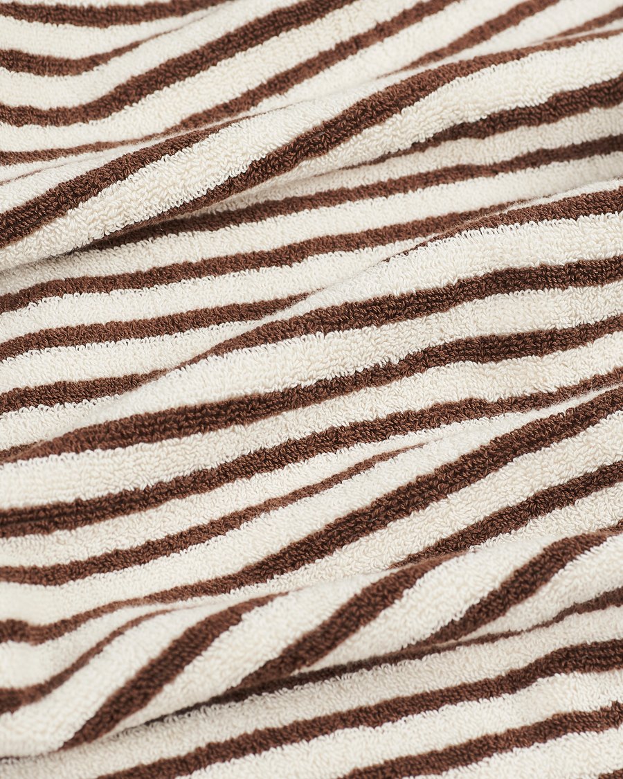Herr | Textilier | Tekla | TeklaOrganic Terry Bath TowelKodiak Stripes