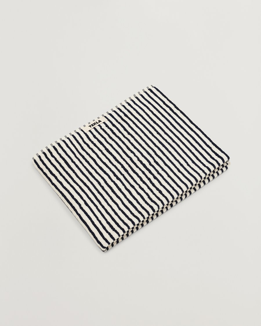 Herr | Textilier | Tekla | Organic Terry Bath Towel Sailor Stripes