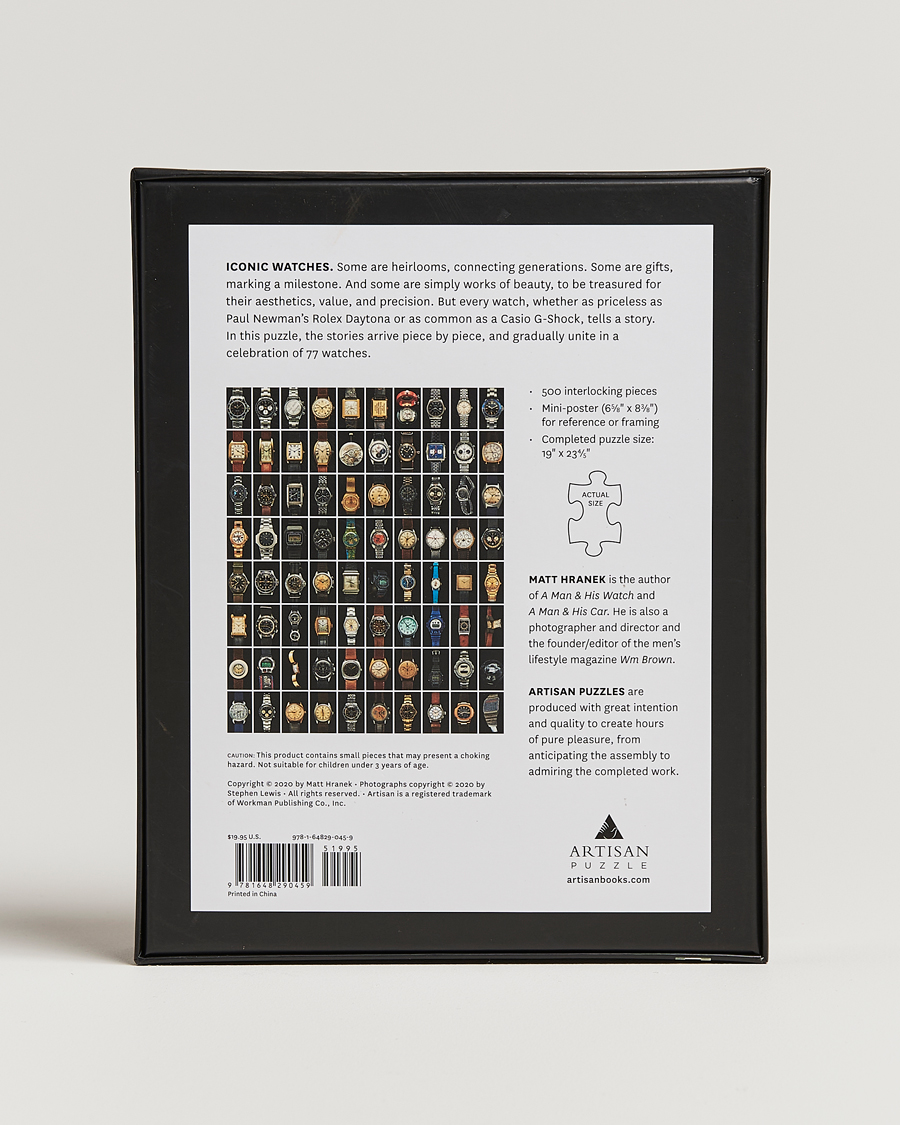Herr | | New Mags | Iconic Watches 500 Pieces Puzzle