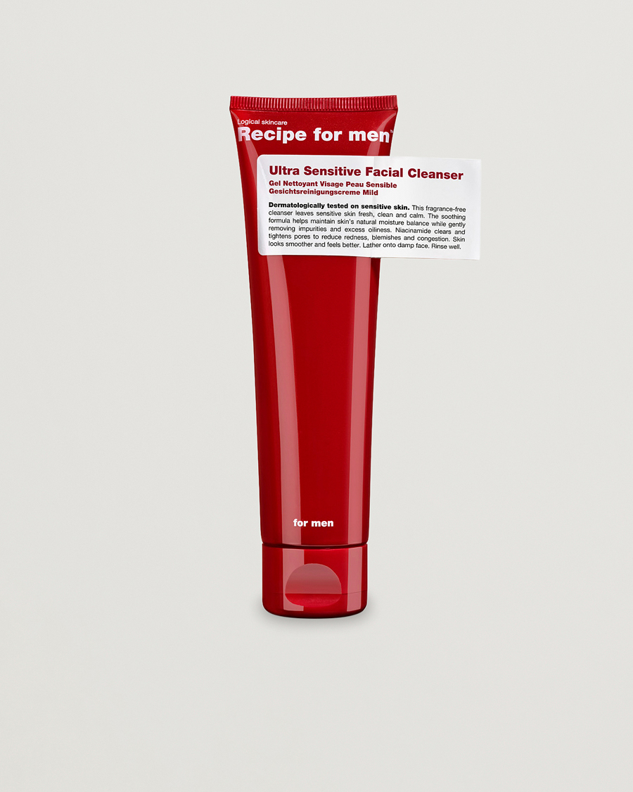 Herr | Hudvård | Recipe for men | Ultra Sensitive Facial Cleanser 100ml