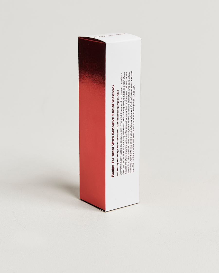 Herr | Hudvård | Recipe for men | Ultra Sensitive Facial Cleanser 100ml
