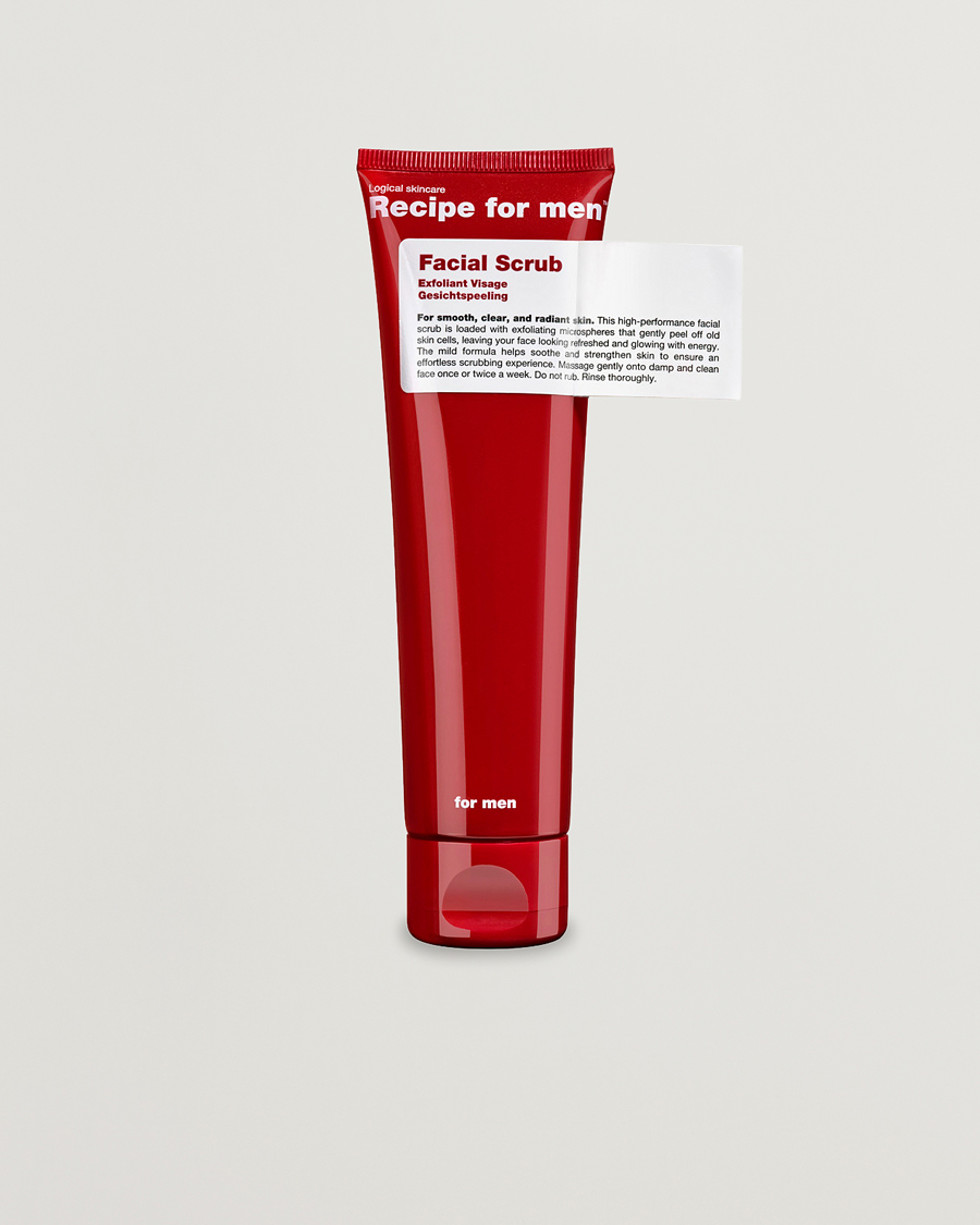 Herr | Hudvård | Recipe for men | Facial Scrub 100ml