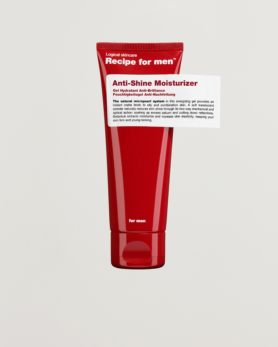 Herr | Hudvård | Recipe for men | Anti-Shine Moisturizer 75ml