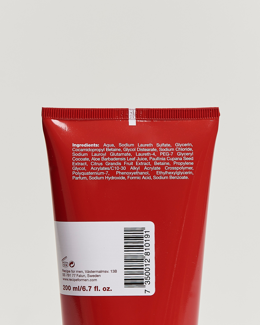 Herr | Hudvård | Recipe for men | Ultra Clean Shower Gel 200ml