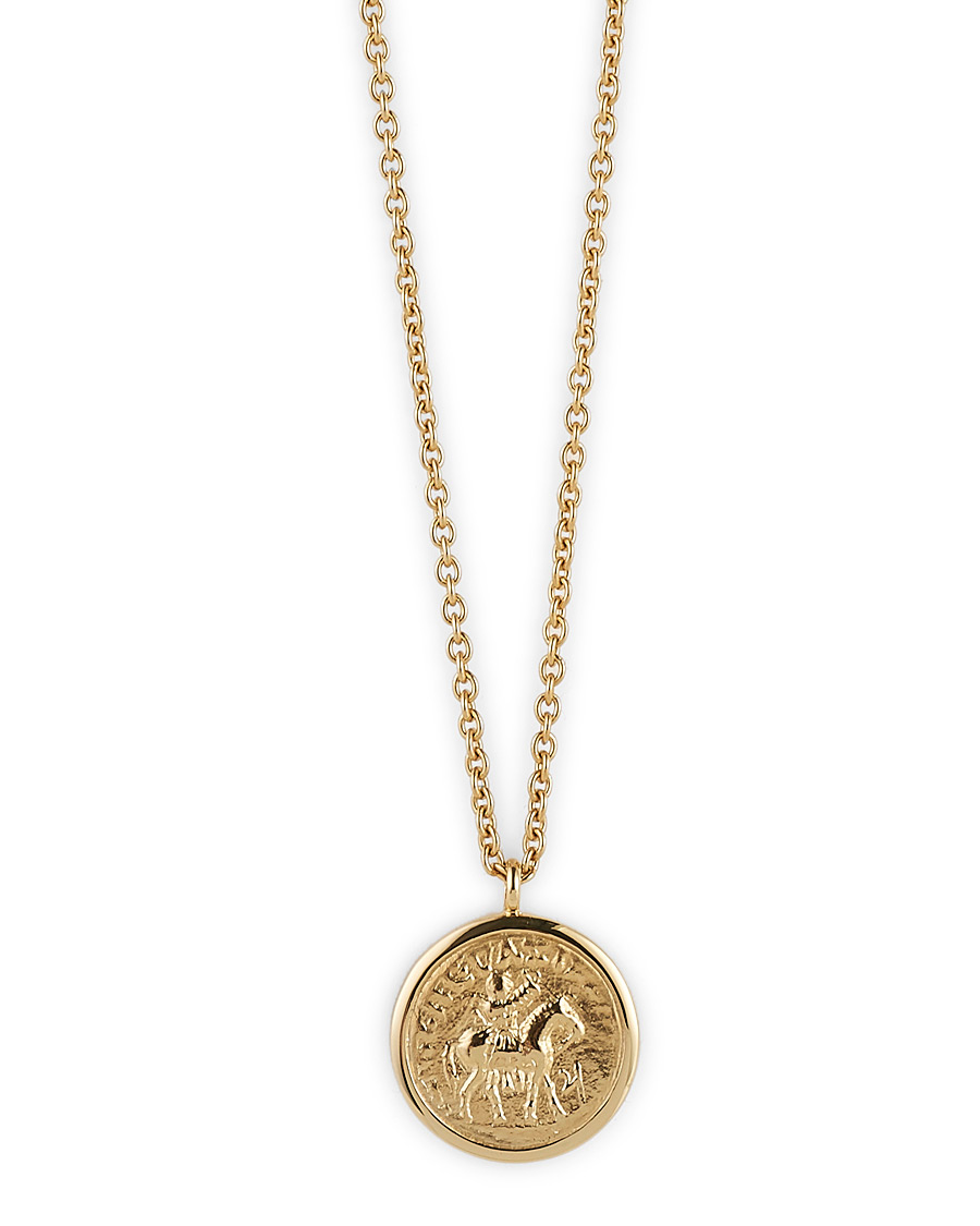 Herr | Tom Wood Coin Pendand Necklace Gold | Tom Wood | Coin Pendand Necklace Gold