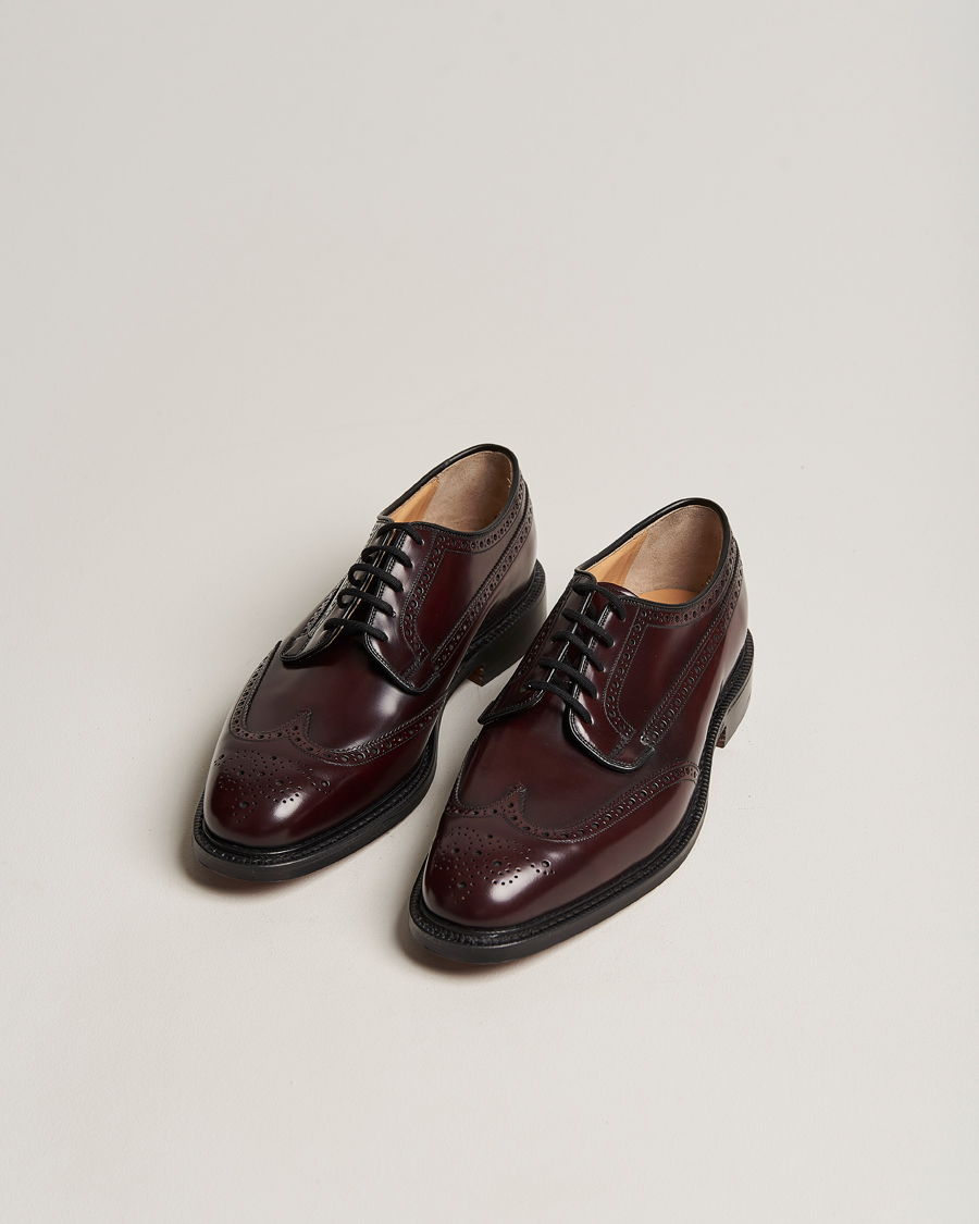 Herr | Avdelningar | Church's | Grafton Polished Binder Brogue Burgundy