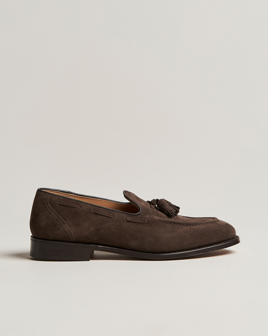 Herr | Loafers | Church's | Kingsley Suede Tassel Loafer Brown