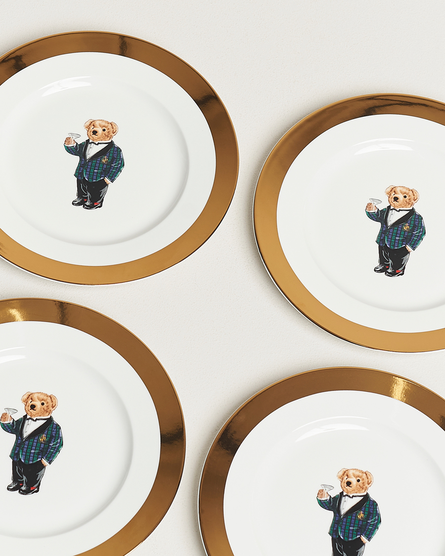 Herr | Till hemmet | Ralph Lauren Home | Thompson Polo Bear Dessert Plate Set