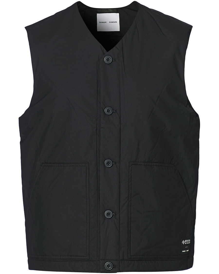 Herr | Jackor | Samsøe Samsøe | Samsøe & Samsøe Tom Gore-Tex Vest Black