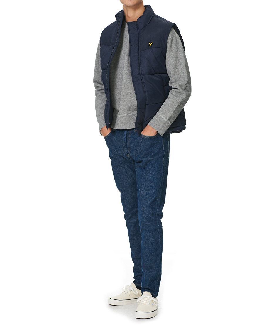 Herr | Jackor | Lyle & Scott | Wadded Gilet Vest Dark Navy