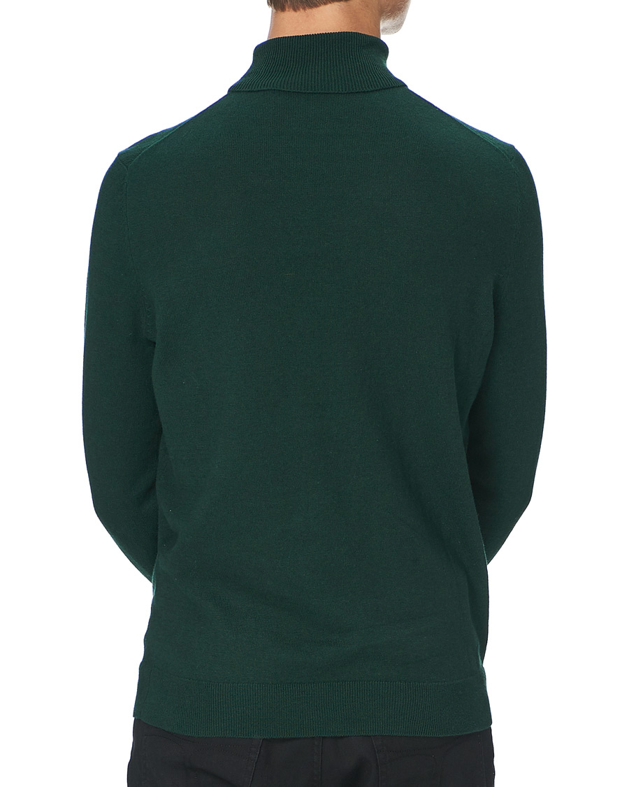 Herr | Tröjor | Lyle & Scott | Rollneck Dark Green
