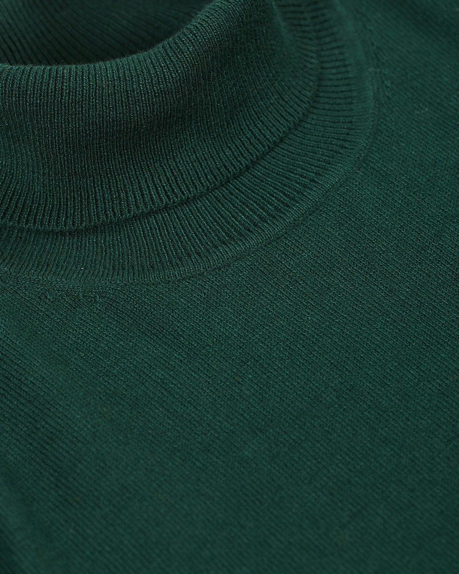 Herr | Tröjor | Lyle & Scott | Rollneck Dark Green