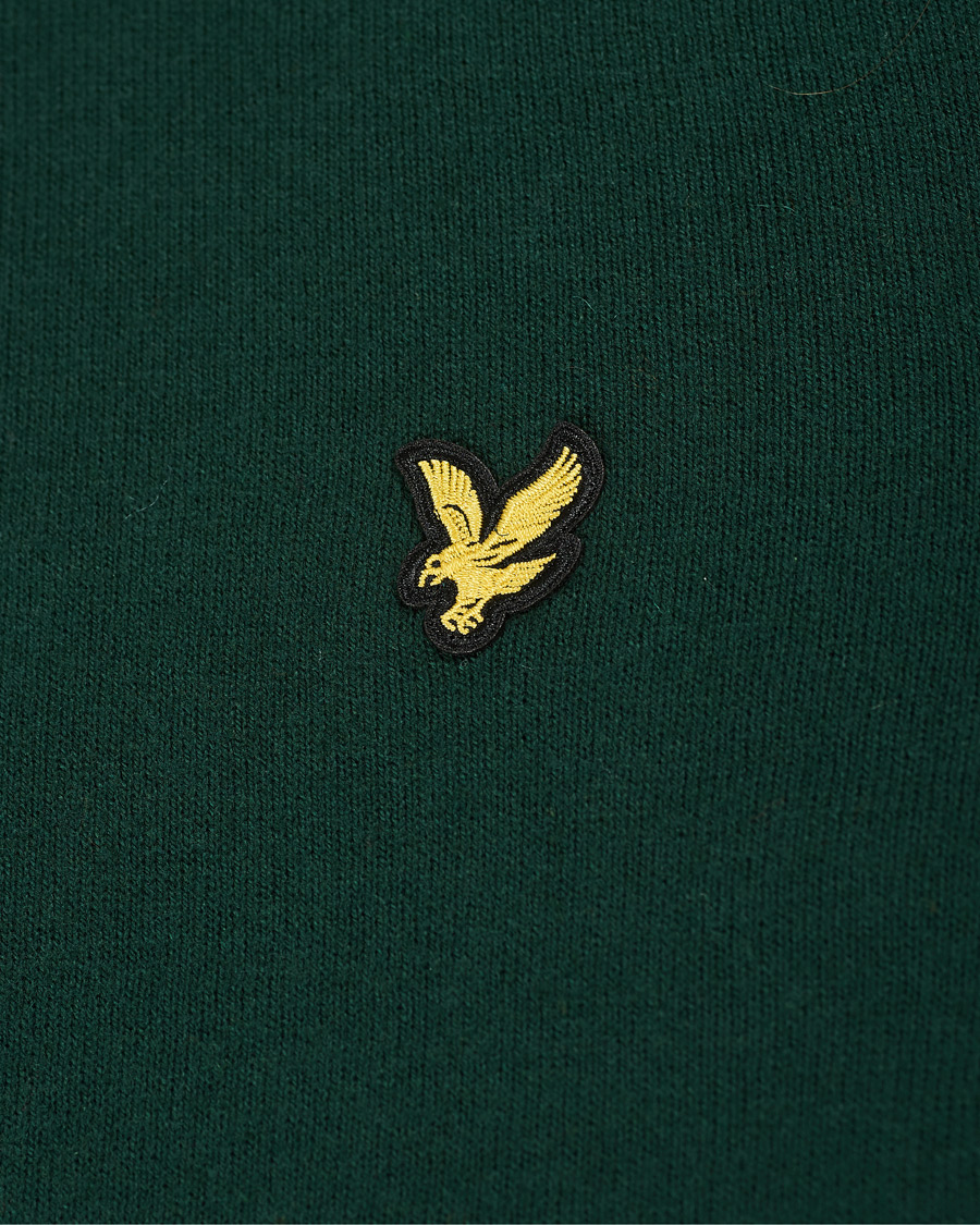 Herr | Tröjor | Lyle & Scott | Rollneck Dark Green