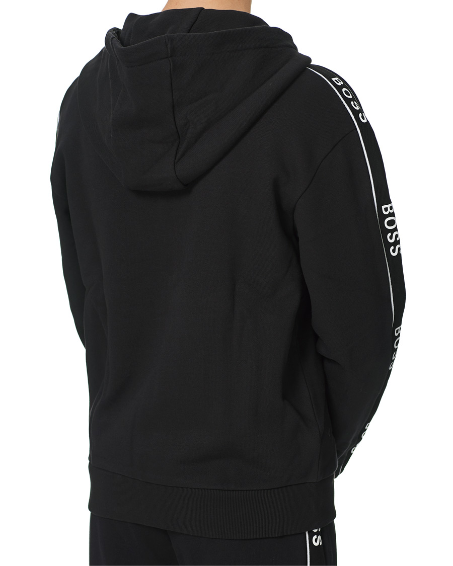 Herr | Tröjor | BOSS BLACK | BOSS Seeger Unwrapped Full Zip Hoodie Black