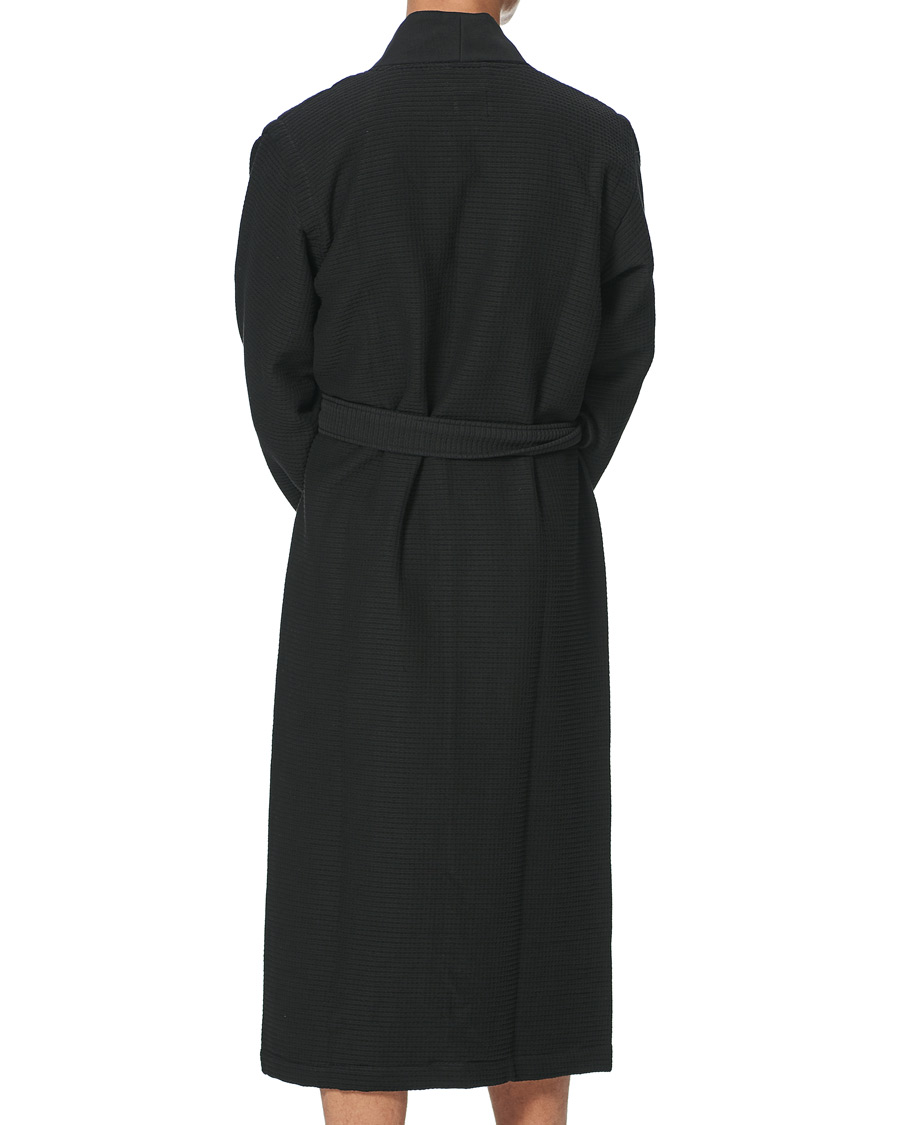 Herr | Pyjamas & Morgonrockar | BOSS BLACK | BOSS Waffle Kimono Black