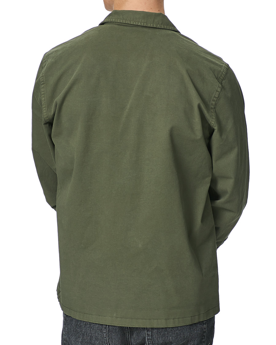 Herr | Skjortor | BOSS ORANGE | BOSS Casual Leasy Pocket Overshirt Open Green