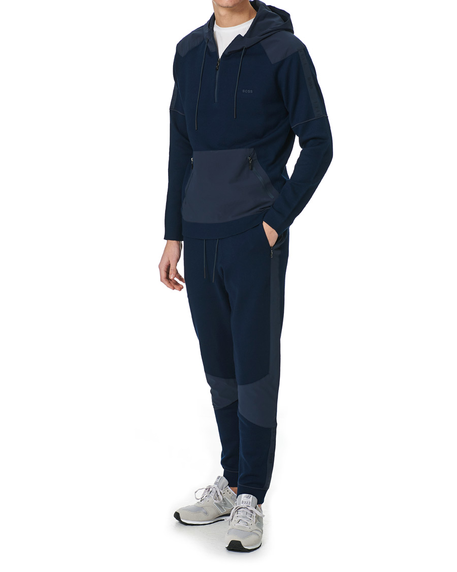 Herr | Byxor | BOSS GREEN | BOSS Athleisure Tomoa Sweatpants Navy