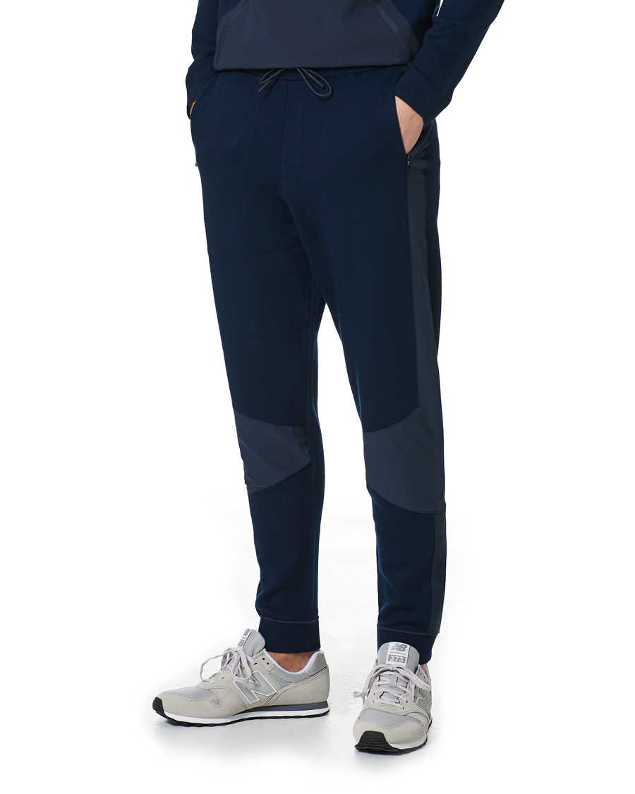 Herr | Byxor | BOSS GREEN | BOSS Athleisure Tomoa Sweatpants Navy